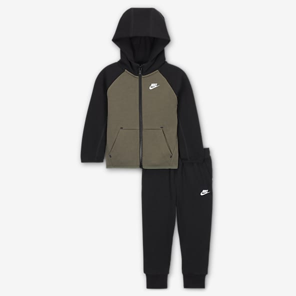 Bebe e infantil 0 3 anos Negro Tech Fleece Conjuntos. Nike US